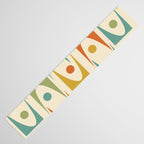 Mid Century Modern Ornaments  Table Runner Gallery Image 3