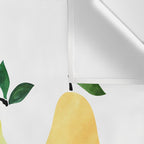 Watercolor Pears / Fruit Illustration Wall Tapestry Gallery Image 3