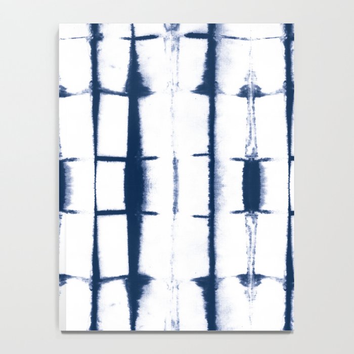 Shibori Stripes 4 Indigo Blue Notebook Gallery Image 4