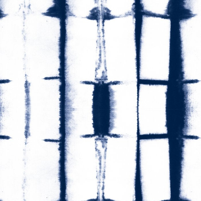 Shibori Stripes 4 Indigo Blue Coffee Mug Gallery Image 2