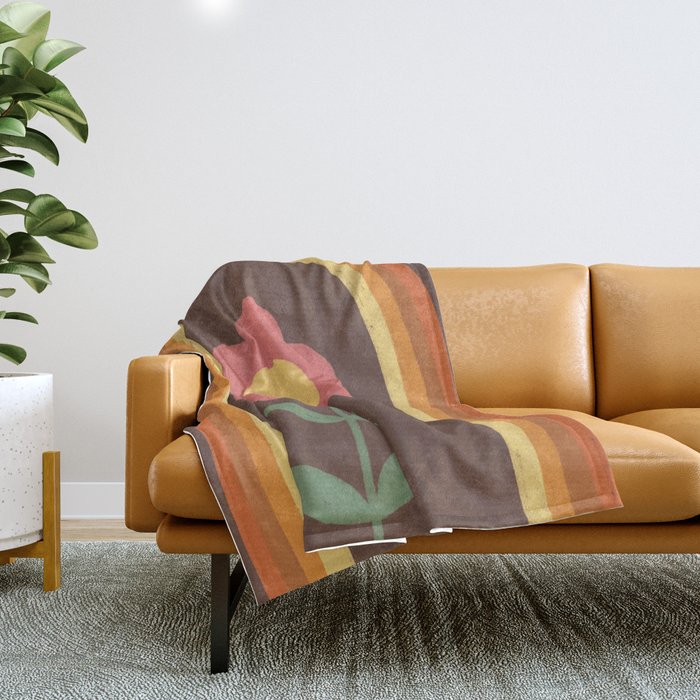 Under the rainbow Throw Blanket Gallery Image 1