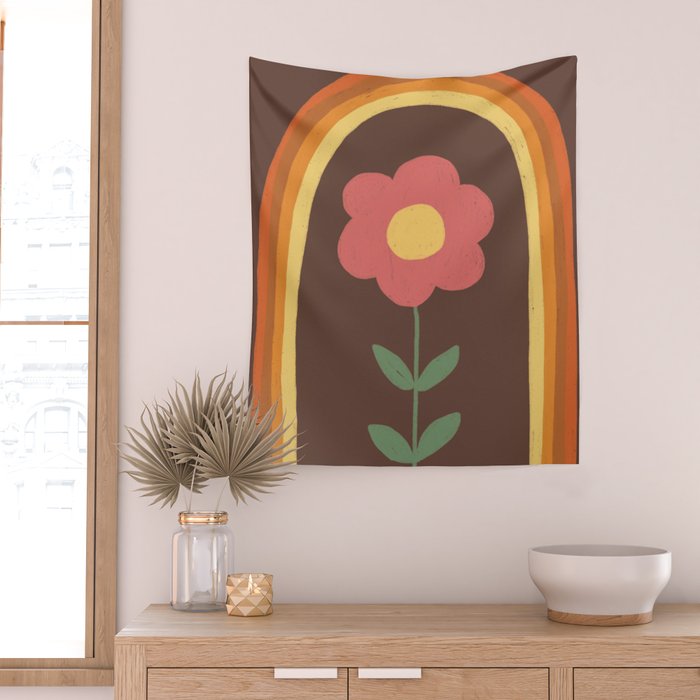 Under the rainbow Wall Tapestry Gallery Image 2