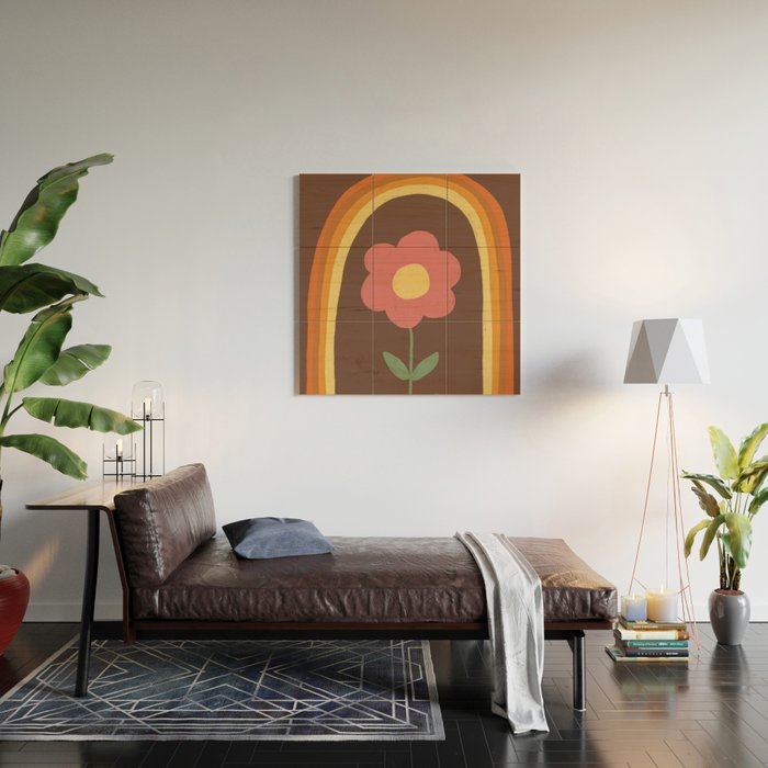 Under the rainbow Wood Wall Art Gallery Image 2