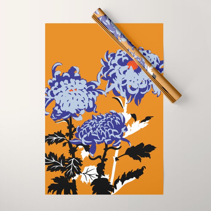 Flower Market Hong Kong Wrapping Paper Gallery Image 1
