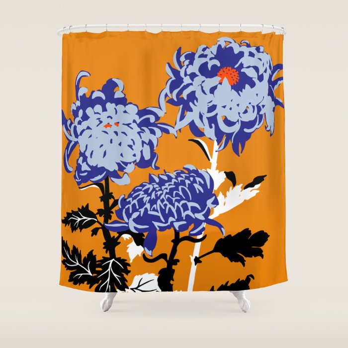 Flower Market Hong Kong Shower Curtain Gallery Image 1