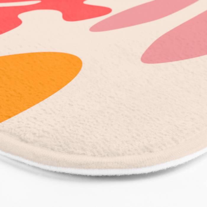 Henri Matisse - Leaves - Blush Bath Mat Gallery Image 3