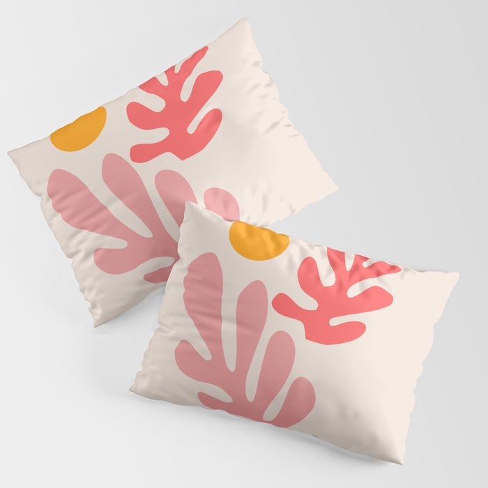 Henri Matisse - Leaves - Blush Pillow Sham Gallery Image 3