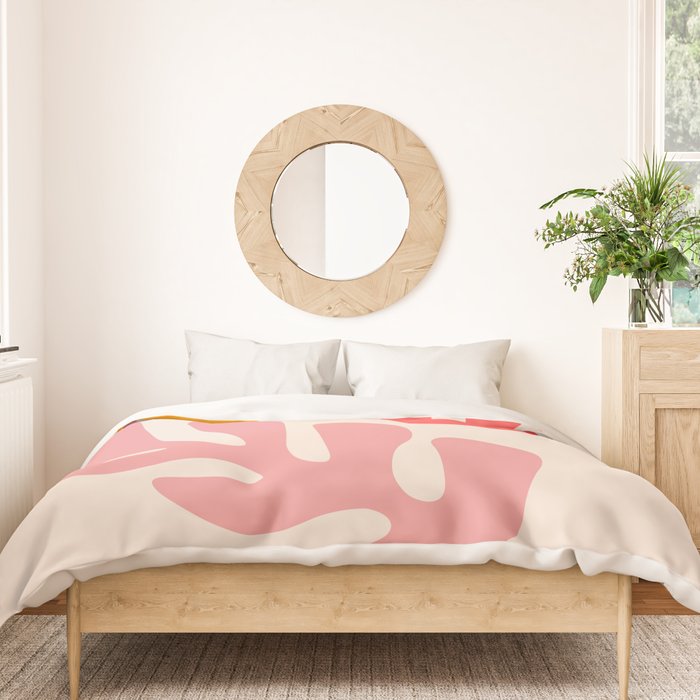 Henri Matisse - Leaves - Blush Duvet Cover Gallery Image 3