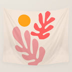 Henri Matisse - Leaves - Blush Wall Tapestry Gallery Image 4