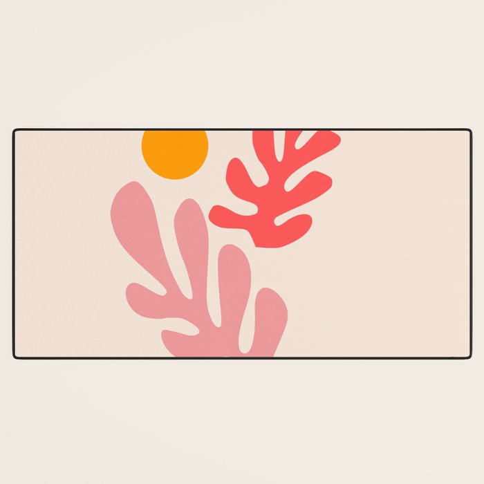 Henri Matisse - Leaves - Blush Desk Mat Gallery Image 3