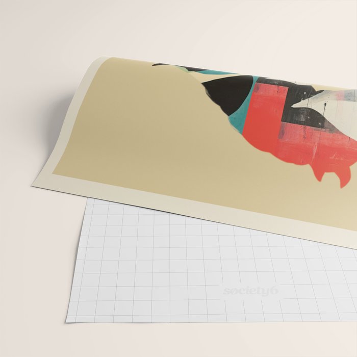 Colorful Abstract Horses 1 Wrapping Paper Gallery Image 2