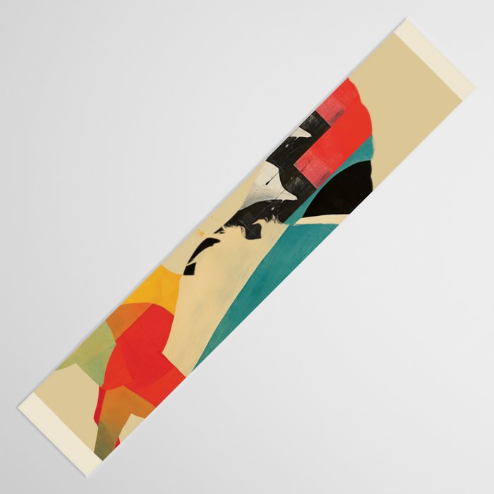 Colorful Abstract Horses 1 Table Runner Gallery Image 3