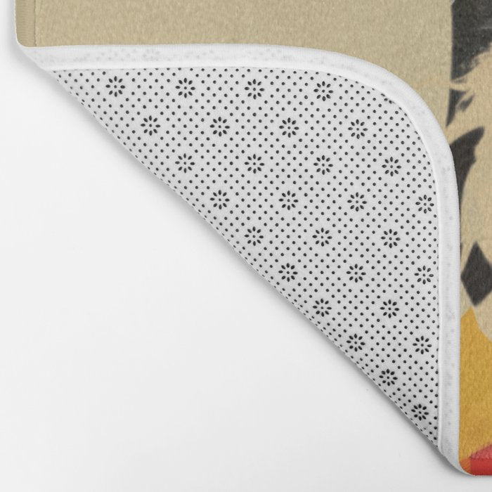 Colorful Abstract Horses 1 Bath Mat Gallery Image 2