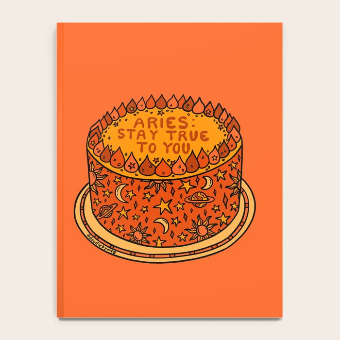 Aries Cake Notebook Gallery Image 4