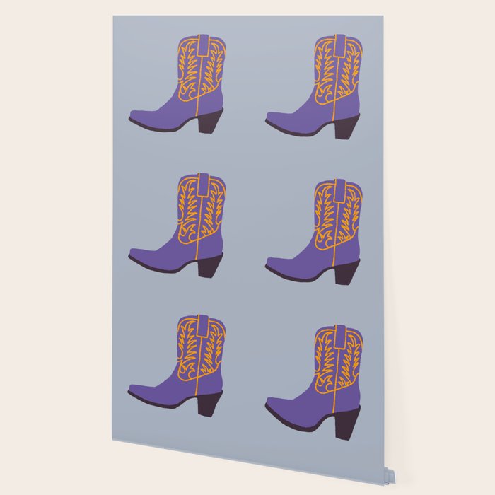 Purple Cowgirl Boot Wallpaper Gallery Image 2