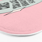Cancer Conversation Heart Bath Mat Gallery Image 3