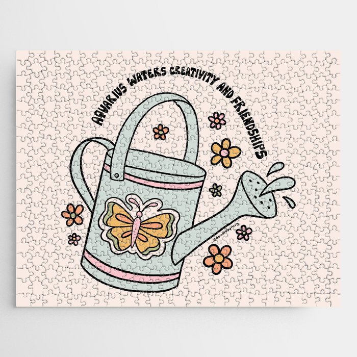 Aquarius Watering Can Jigsaw Puzzle Gallery Image 1