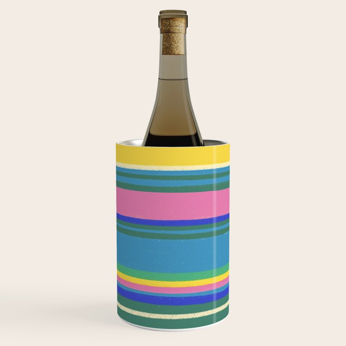 Folk abstract pattern  #2 Wine Chiller Gallery Image 1