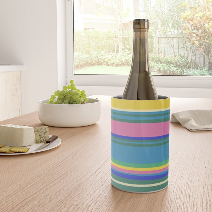 Folk abstract pattern  #2 Wine Chiller Gallery Image 4