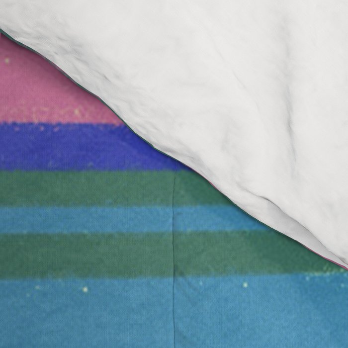 Folk abstract pattern  #2 Comforter Gallery Image 4