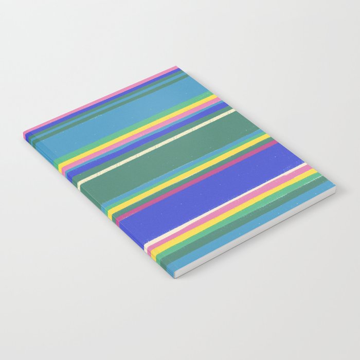 Folk abstract pattern  #2 Notebook Gallery Image 1