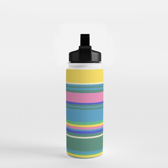 Folk abstract pattern  #2 Water Bottle Gallery Image 2