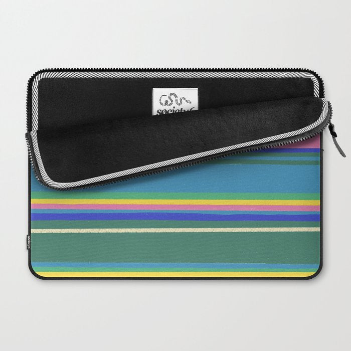 Folk abstract pattern  #2 Laptop Sleeve Gallery Image 2