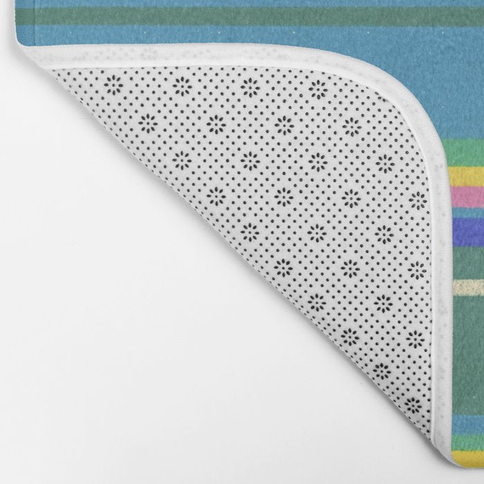 Folk abstract pattern  #2 Bath Mat Gallery Image 2