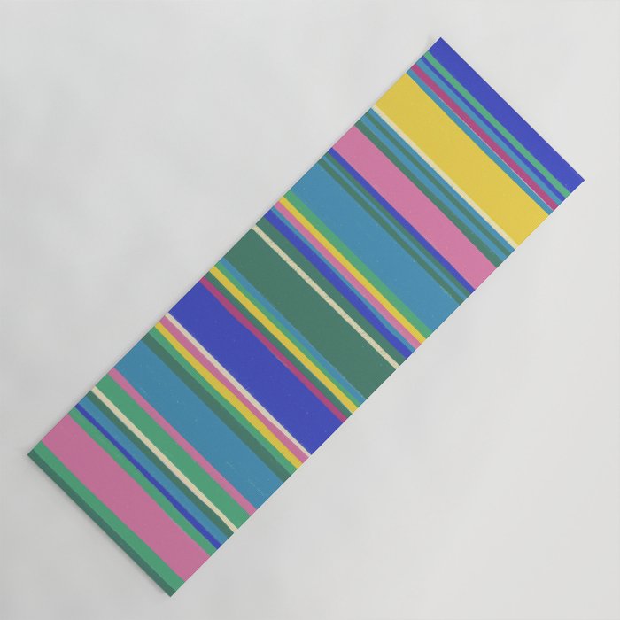 Folk abstract pattern  #2 Yoga Mat Gallery Image 1