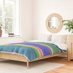 Folk abstract pattern  #2 Duvet Cover Gallery Image 2