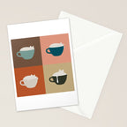 Catpuccino 2x2 Stationery Card Gallery Image 2