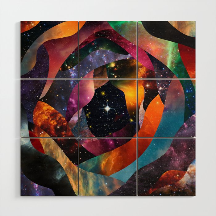 Star Gazer Wood Wall Art Gallery Image 1