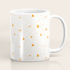 Autumn pumpkin vegetable pattern Coffee Mug Gallery Image 1