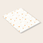 Autumn pumpkin vegetable pattern Notebook Gallery Image 2