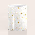 Autumn pumpkin vegetable pattern Coffee Mug Gallery Image 4