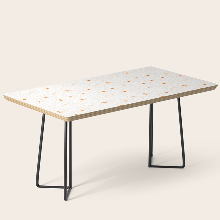 Autumn pumpkin vegetable pattern Coffee Table Gallery Image 1