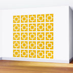 Mid Century Pattern 01A Wall Mural Gallery Image 2
