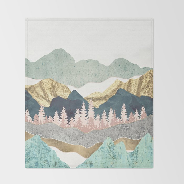 Summer Vista Throw Blanket Gallery Image 2