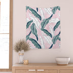 Banana Leaves Wall Tapestry Gallery Image 2
