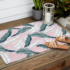 Banana Leaves Outdoor Rug Gallery Image 2