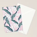 Banana Leaves Stationery Card Gallery Image 2