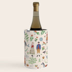 Swedish Folk Art Wine Chiller Gallery Image 1