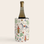 Swedish Folk Art Wine Chiller Gallery Image 2