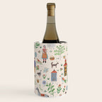 Swedish Folk Art Wine Chiller Gallery Image 3