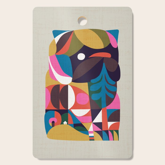 Nordic Pug Cutting Board Gallery Image 1