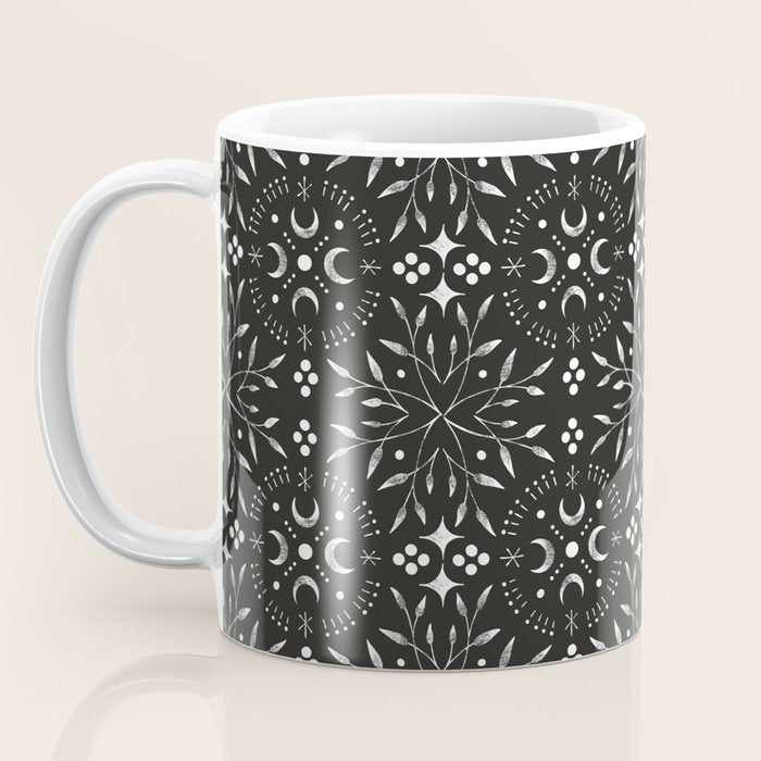 Mystical mosaic lunar phases BN Coffee Mug Gallery Image 3