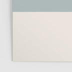 Minimalist Solid Color Block in Light Blue-Gray and Cream  Poster Gallery Image 3
