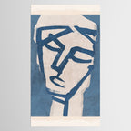 Modern Abstract Art Face 19 Tablecloth Gallery Image 2
