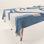 Modern Abstract Art Face 19 Tablecloth Gallery Image 1