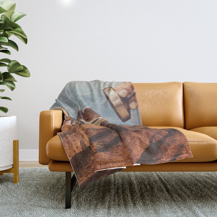 Barista Coffee County II Throw Blanket Gallery Image 1